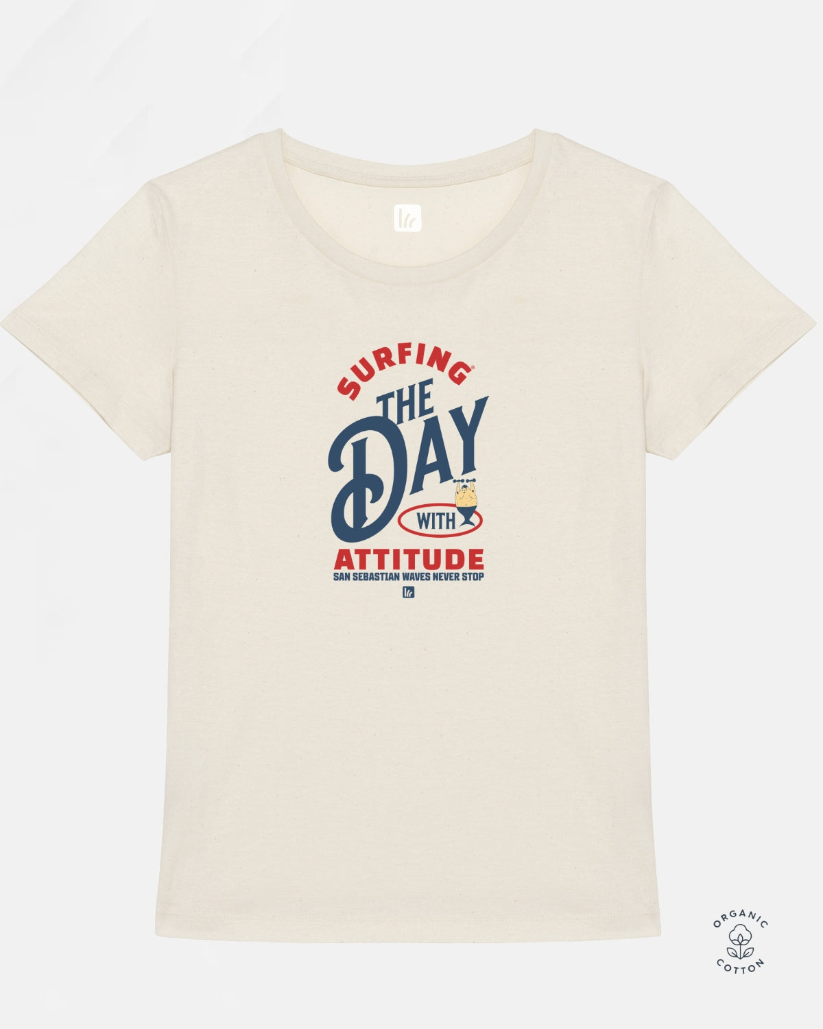 Camiseta Surfing Attitude White