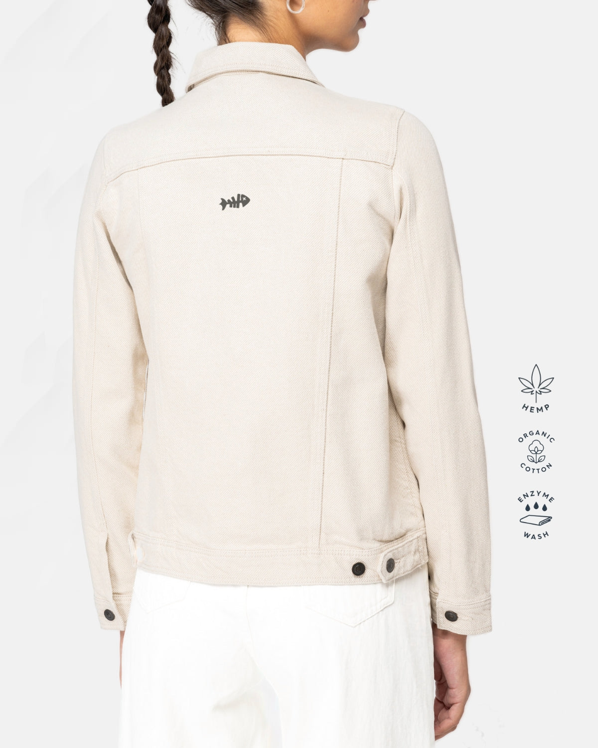 Chaqueta Minimal Fish