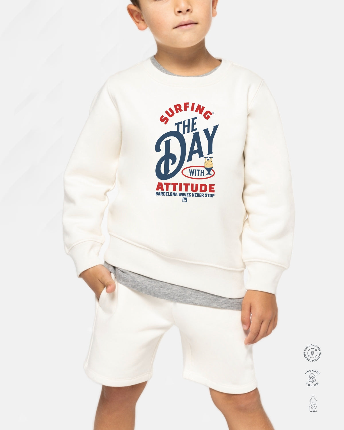 Sudadera Attitude Barcelona