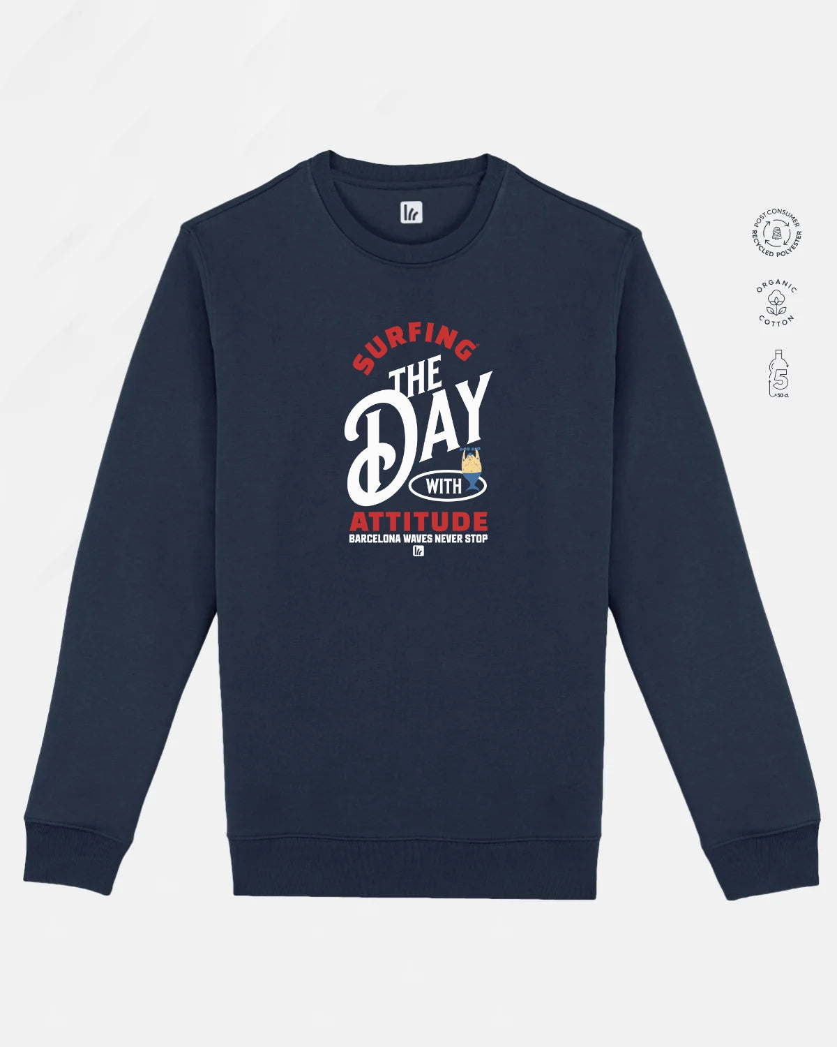 Sudadera Attitude Barcelona