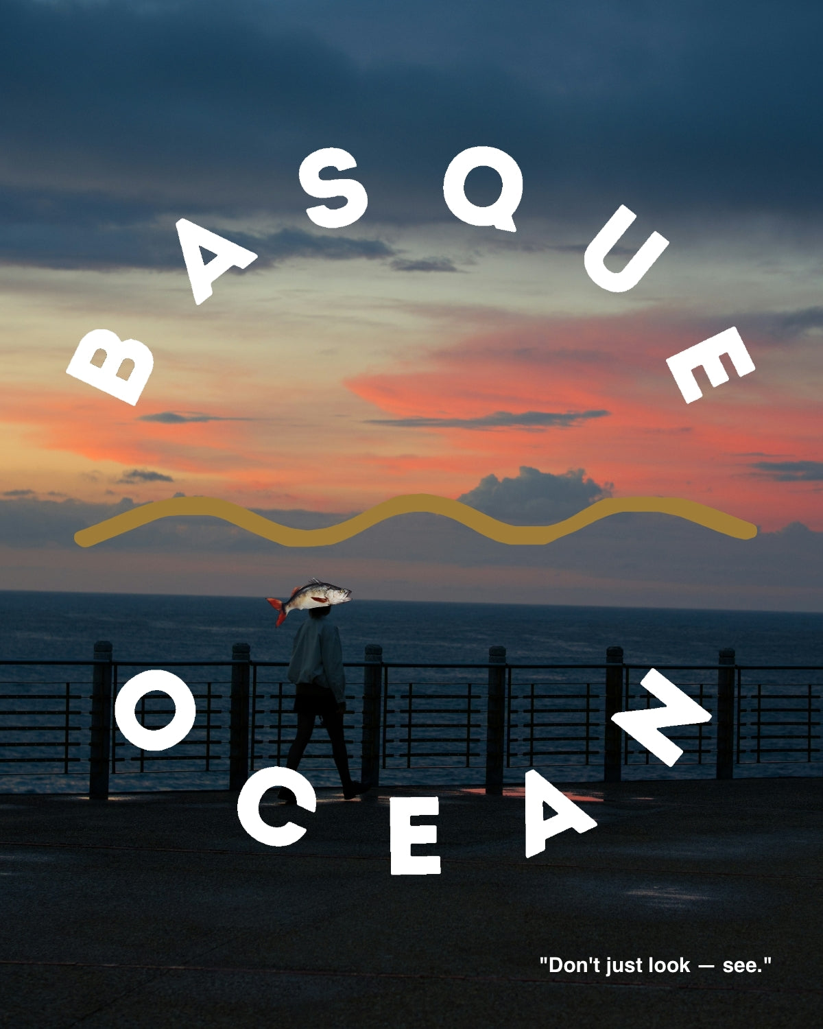 Sudadera Basque Ocean Unisex