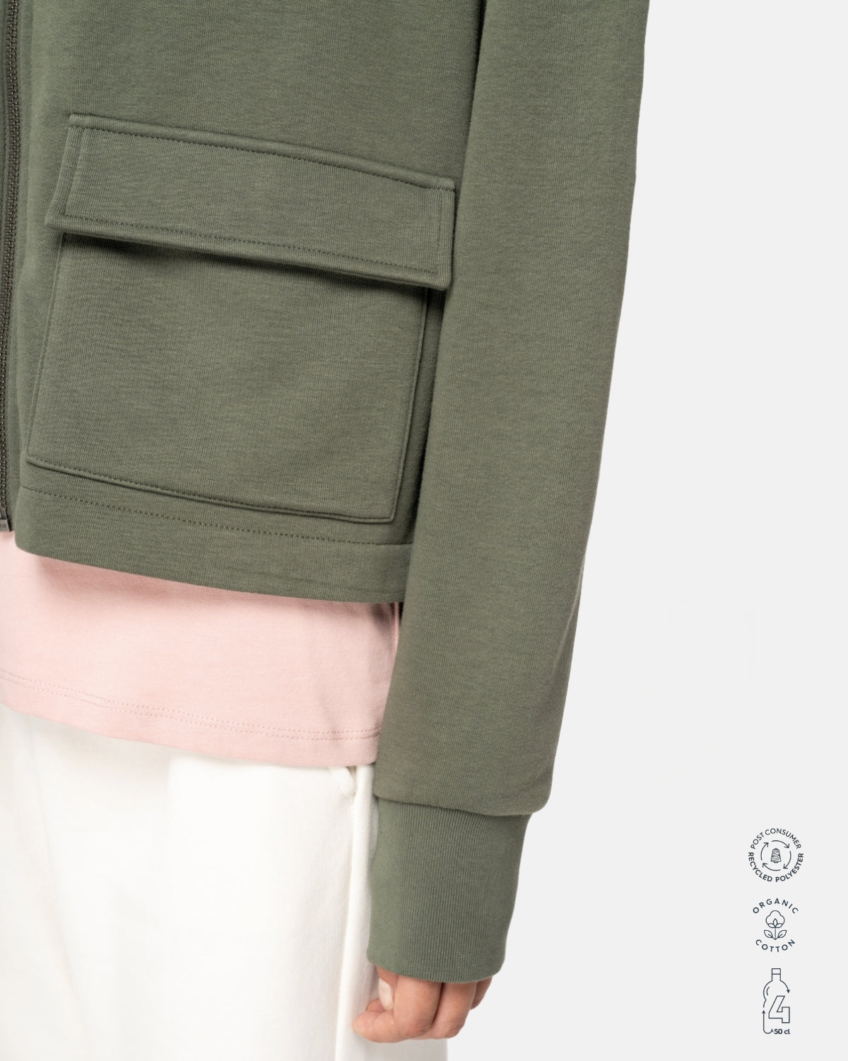 Sudadera Demure Khaki