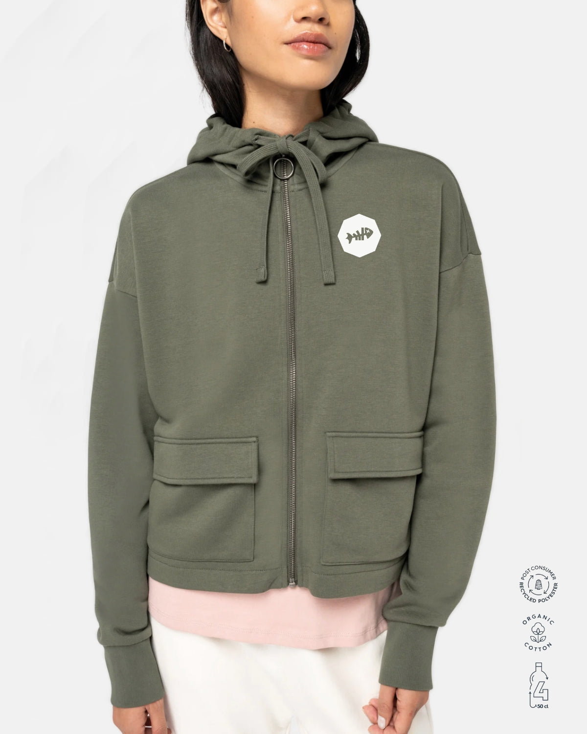 Sudadera Demure Khaki