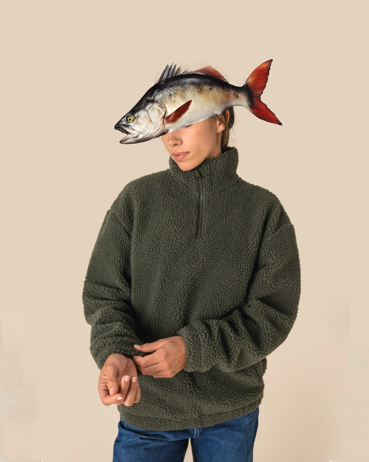 Sudadera Low Tide 1/4