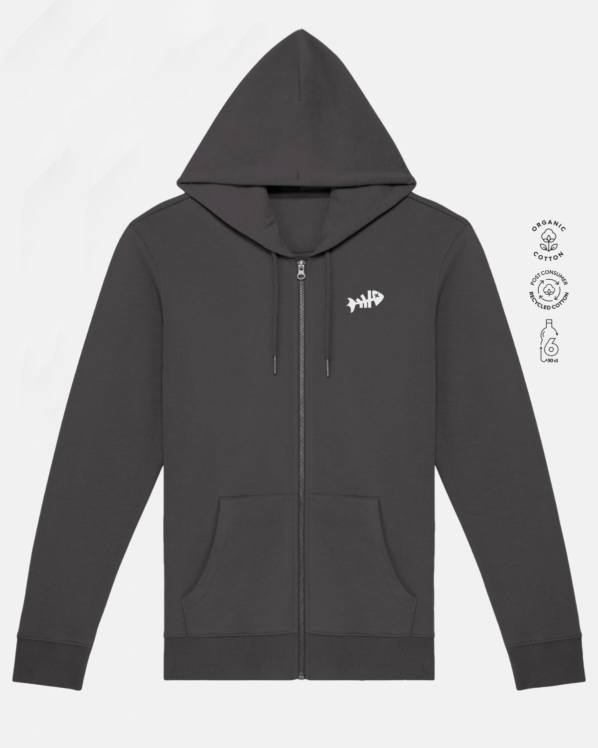 Hoodie Grey Shark