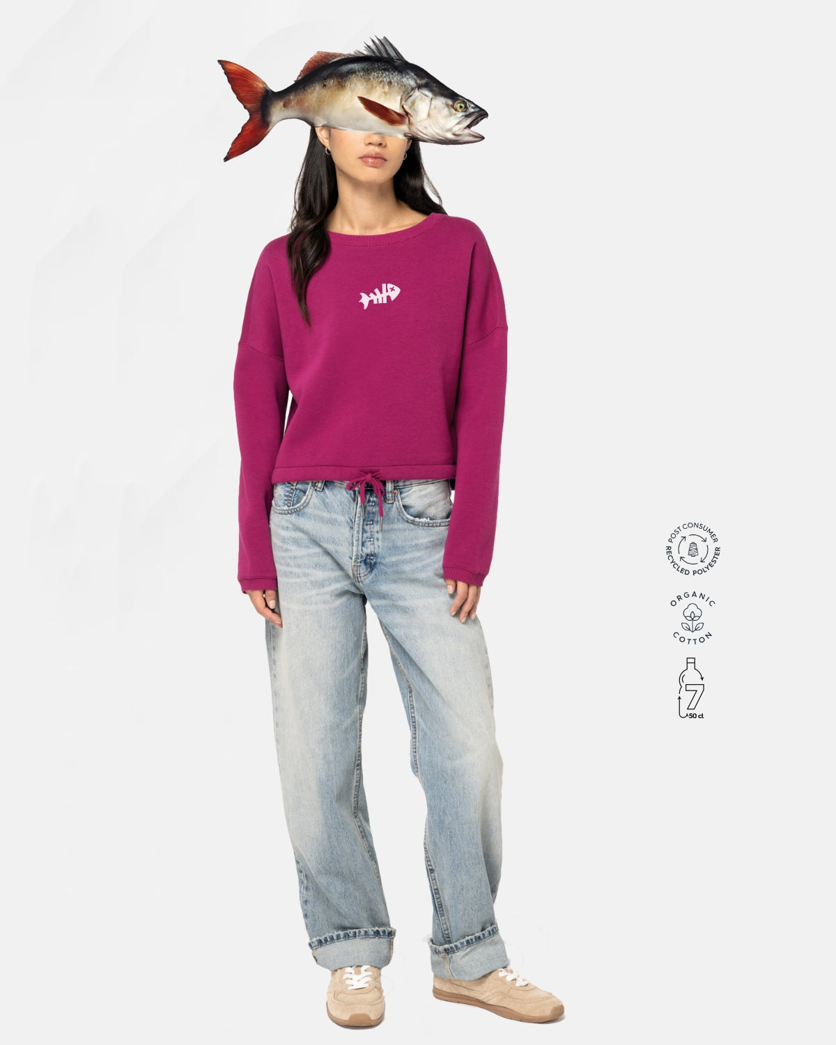 Sudadera Urban Fish Cherry