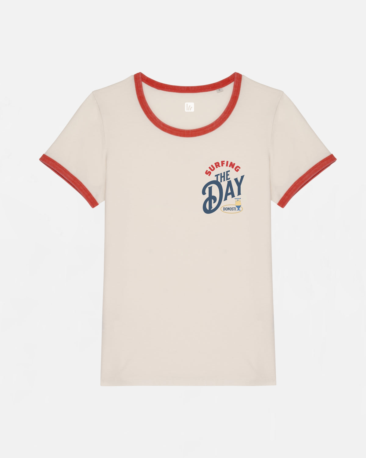 T-shirt Attitude Océan Vintage