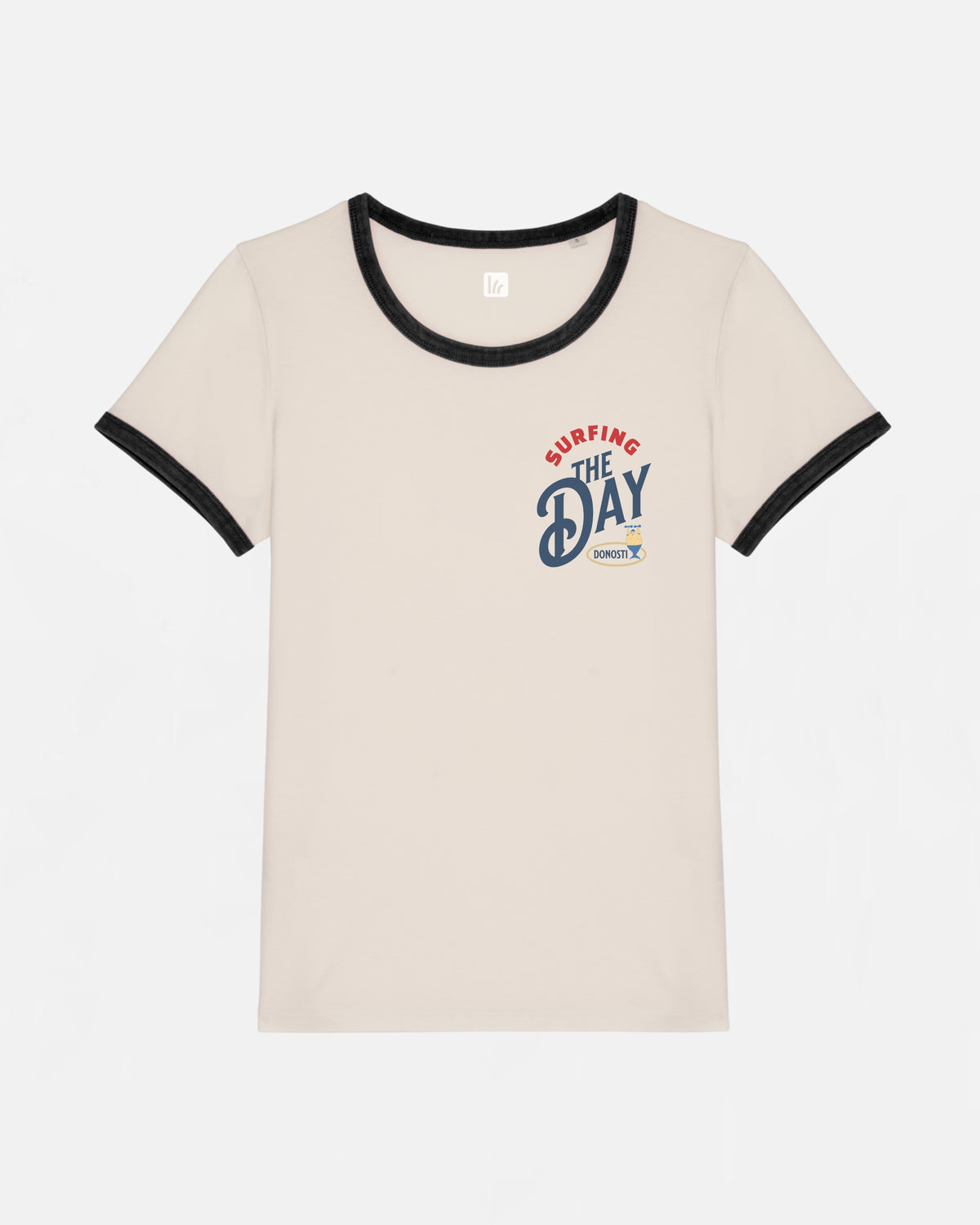 T-shirt Attitude Océan Vintage