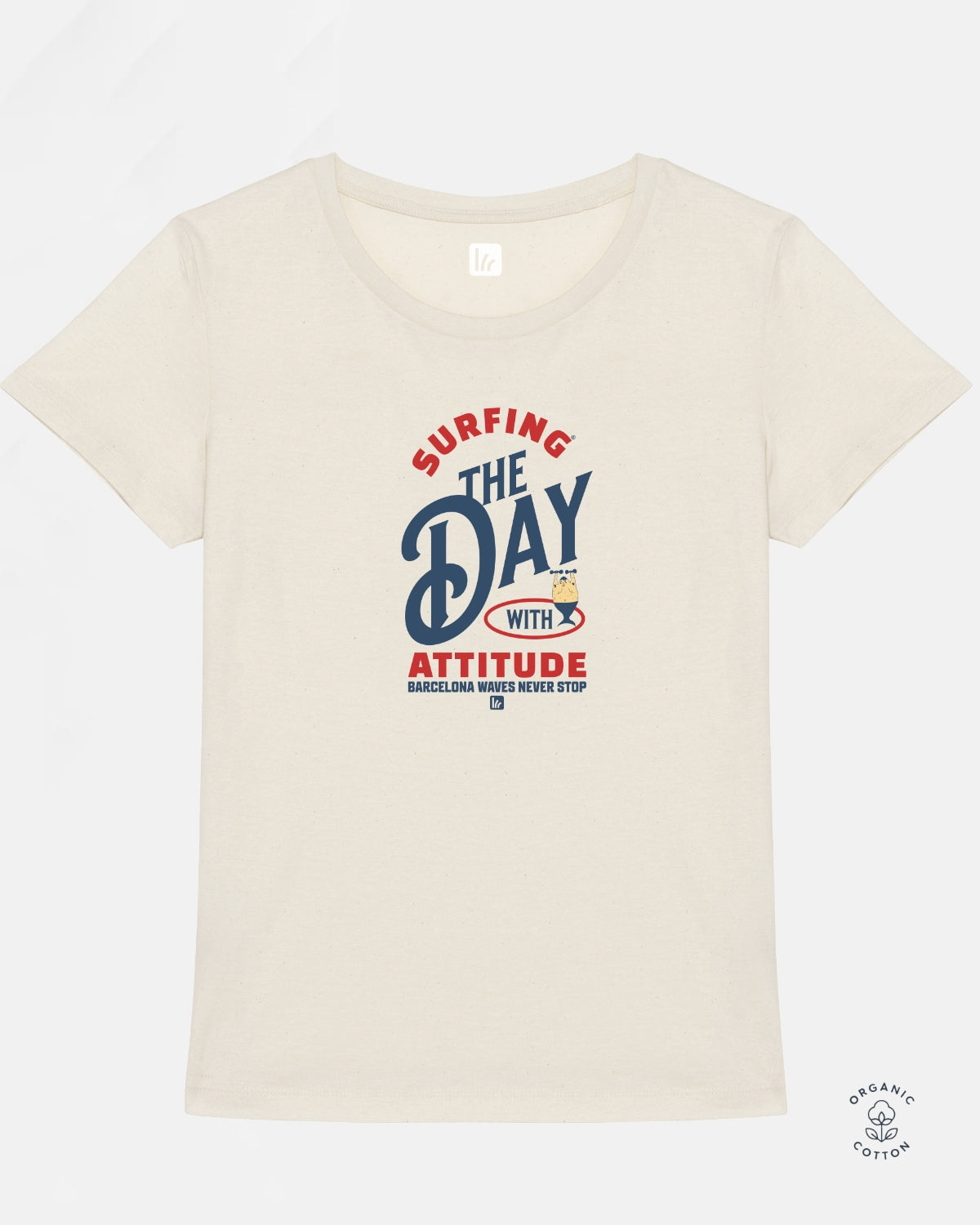 Camiseta City Attitude Ivory