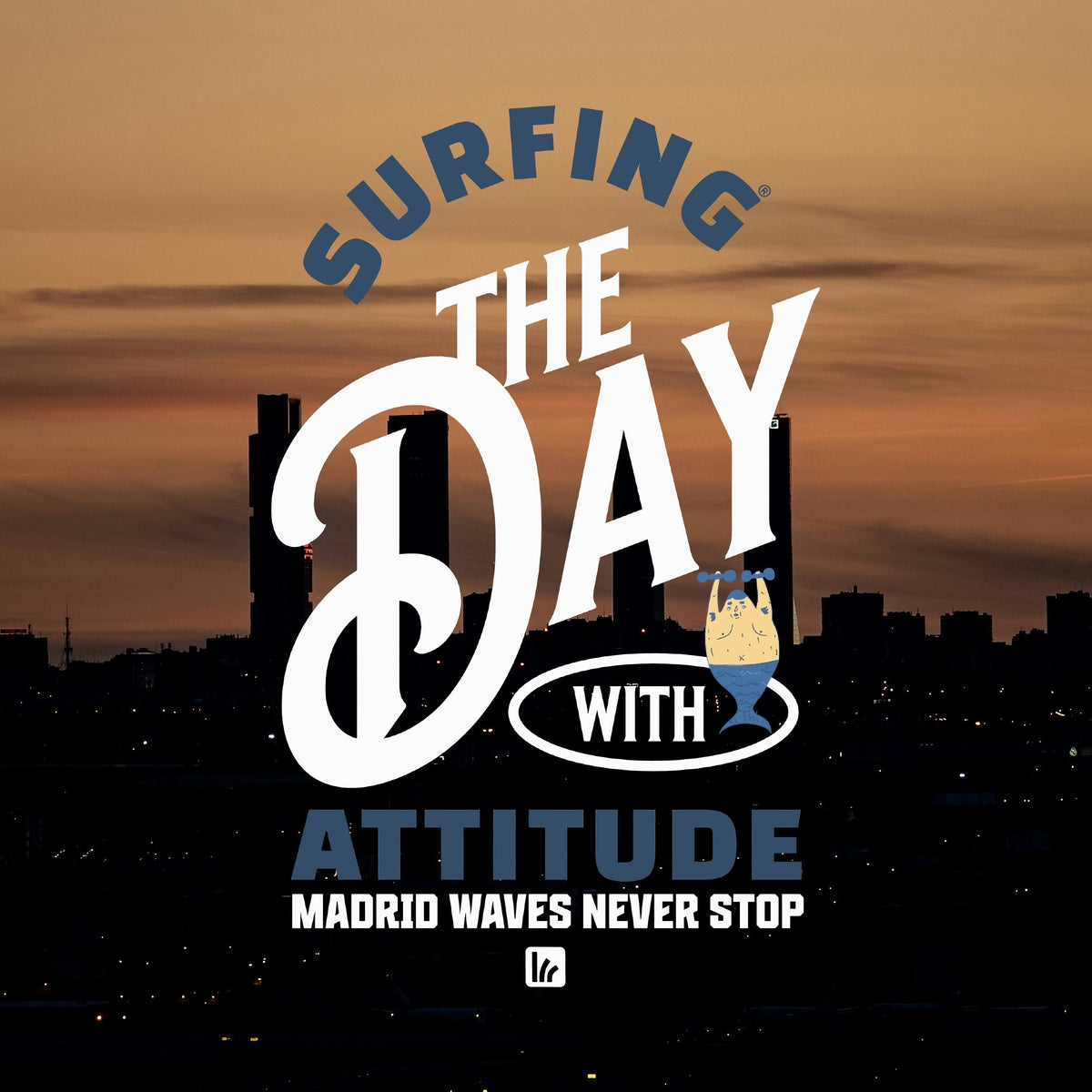 Camiseta City Attitude Navy