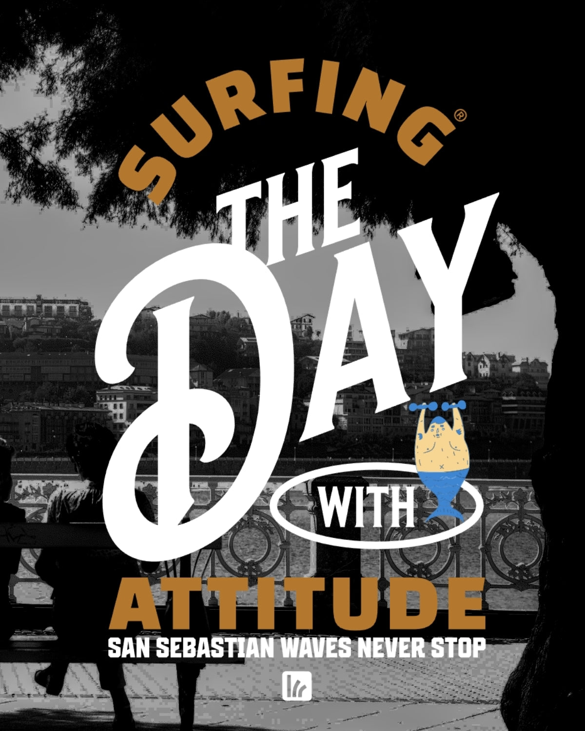Camiseta Attitude Ocean Vintage
