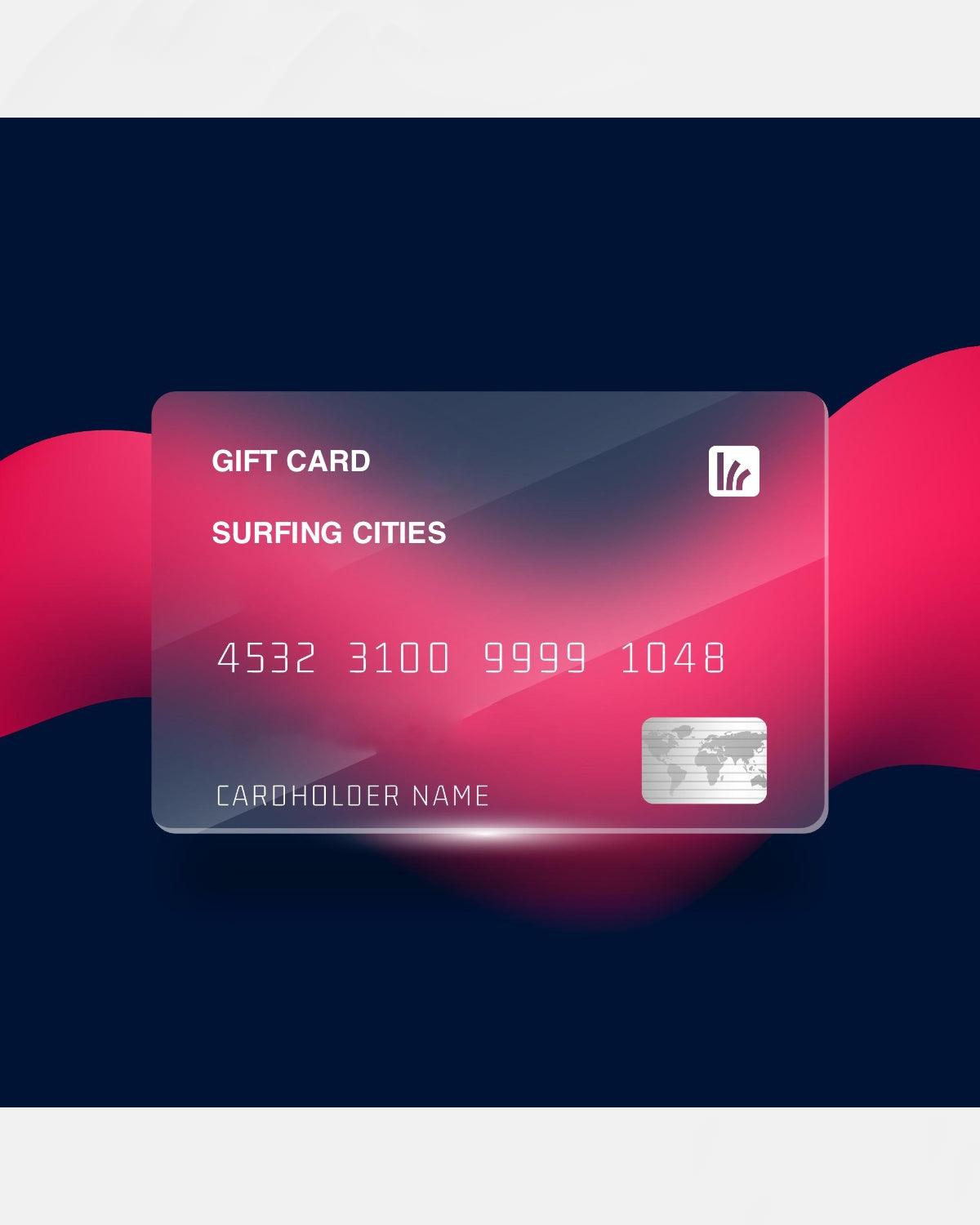Surfing Gift Card