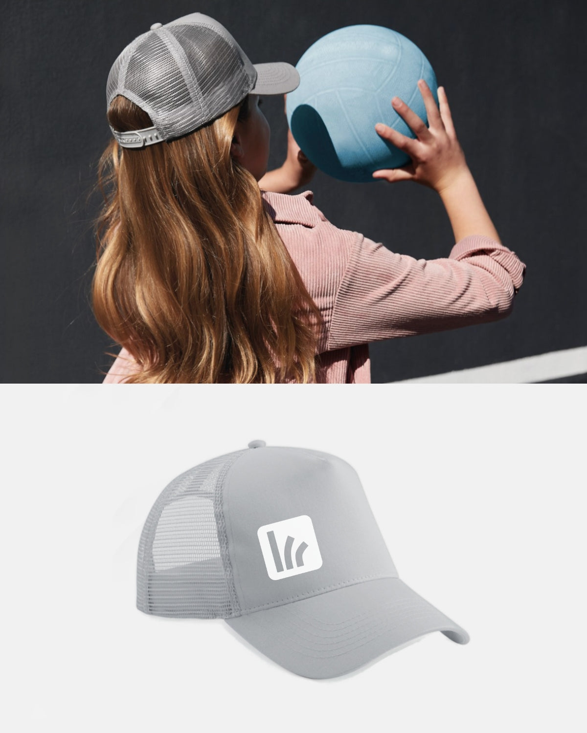 Fish &amp; Kids Grey Cap