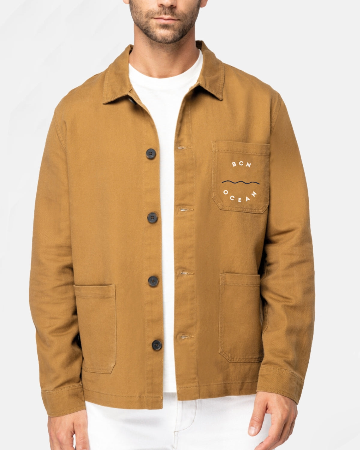 Sobrecamisa Linen Bcn Ocean