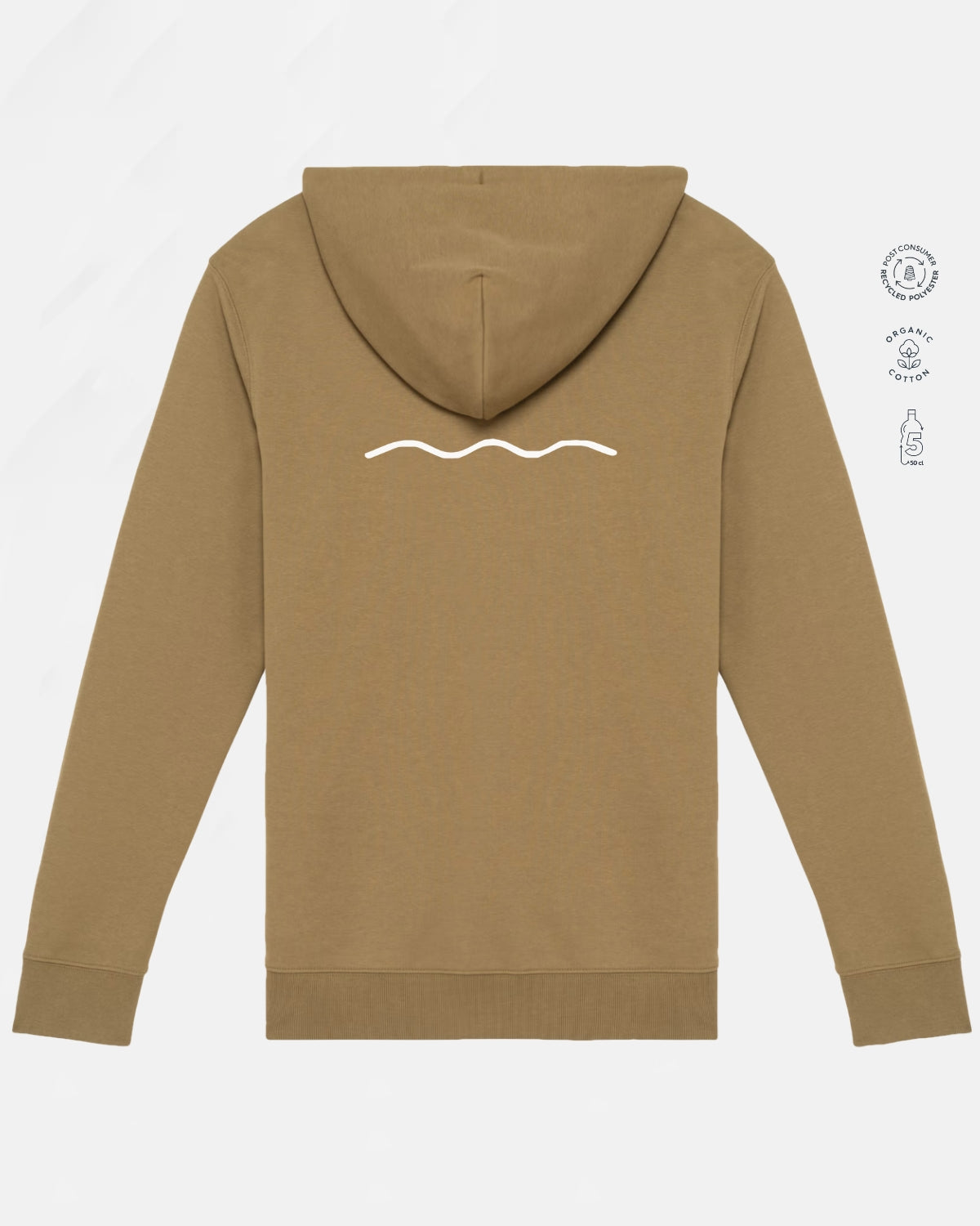 Hoodie Bcn Ocean Zip