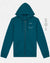 Hoodie Bcn Ocean Zip