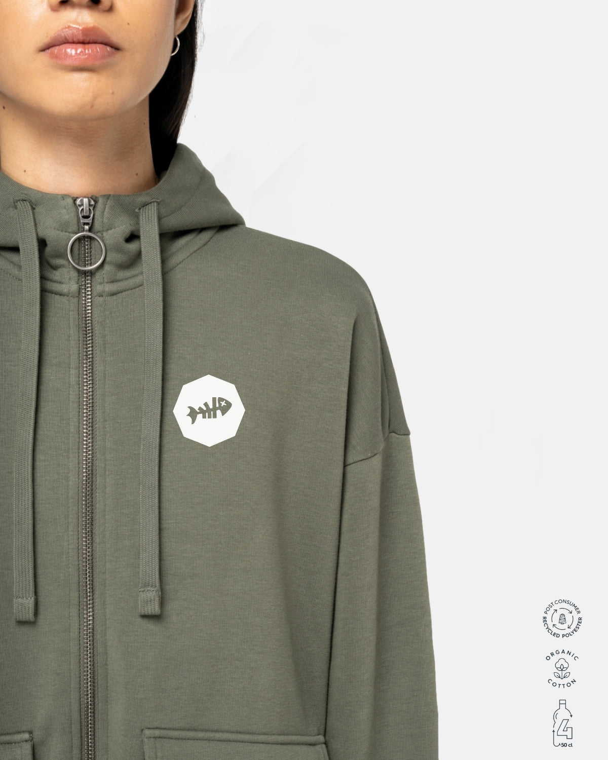 Sudadera Demure Khaki