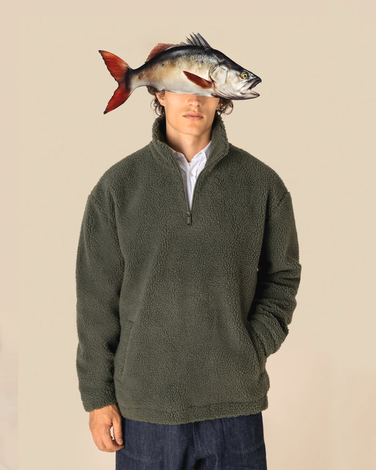 Sudadera Low Tide 1/4