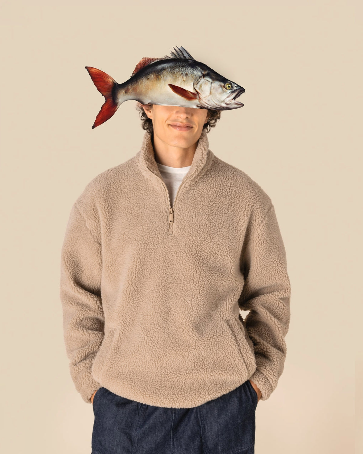 Sudadera Low Tide 1/4