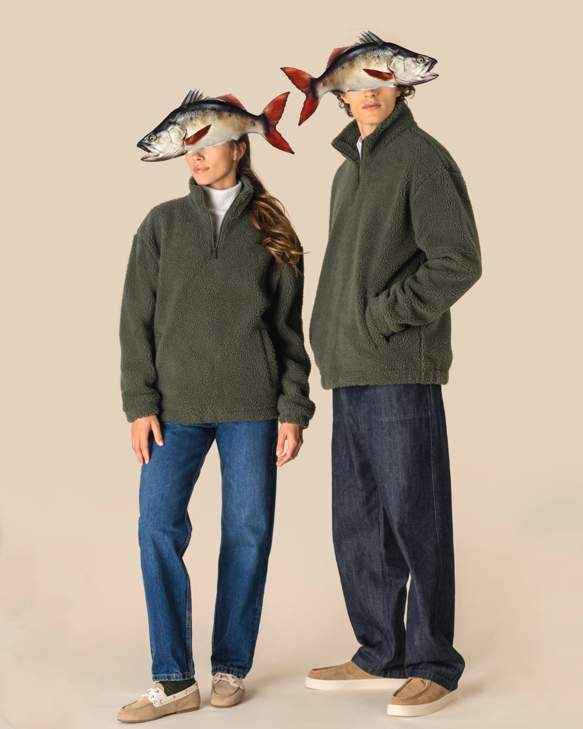 Sudadera Low Tide 1/4