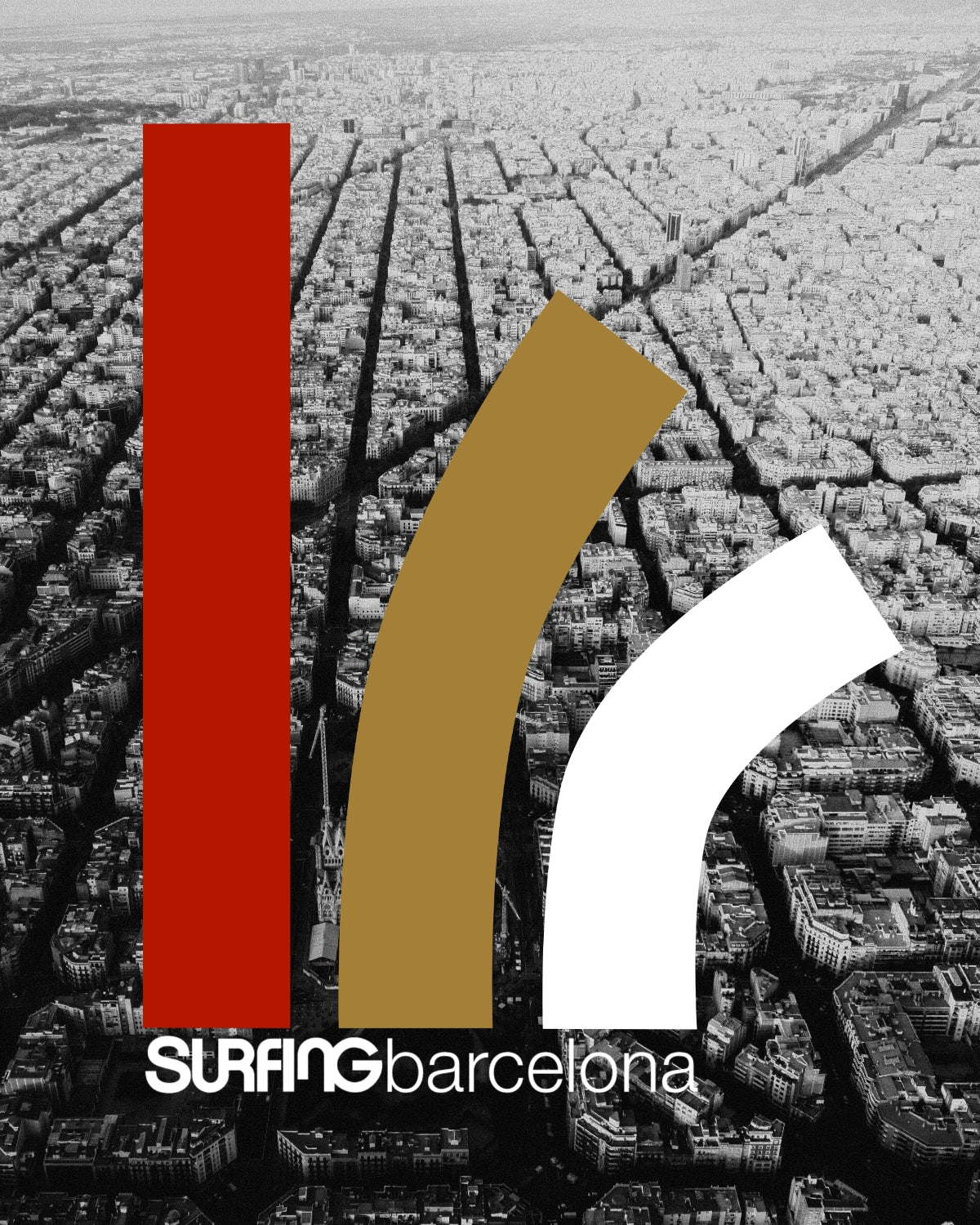 Sudadera Wave Barcelona
