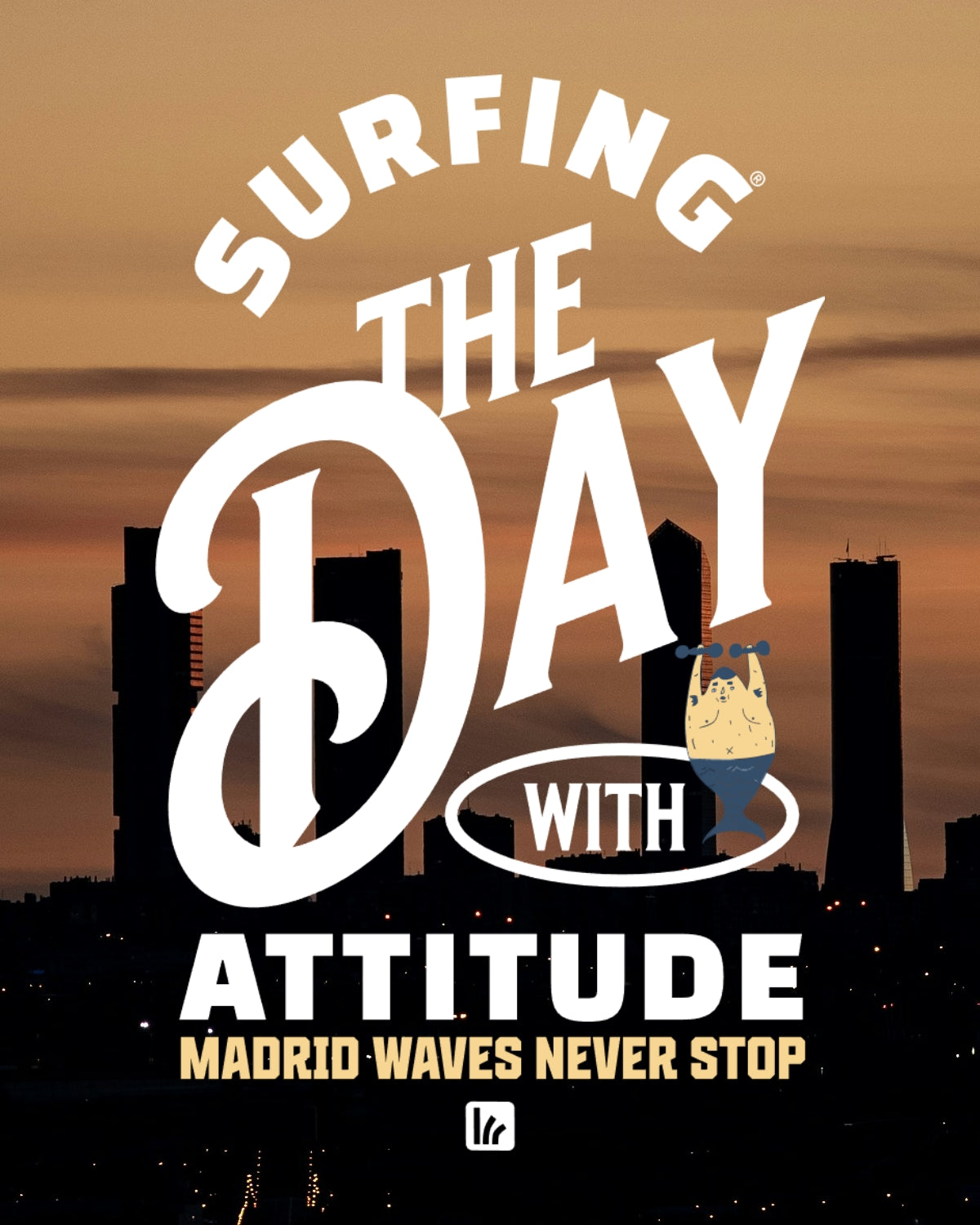 Camiseta Attitude Madrid